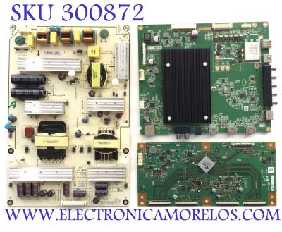 KIT DE TARJETAS PARA TV VIZIO / MAIN 0160CAP0AE00 140 / Y8387140S / 1P-015AX06-4010 / 14034-1 / T-CON RUNTK0214FVZZ / RUNTK0214FV / 1P-0158X02-4010 / FUENTE 09-60CAP0A0-00 / 1P-1156800-1010 / PANEL S600DUA-1 / MODELO E60U-D3 / E60U-D3 LFTRURAS